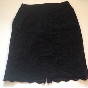 New York & Company Collection black lace skirt